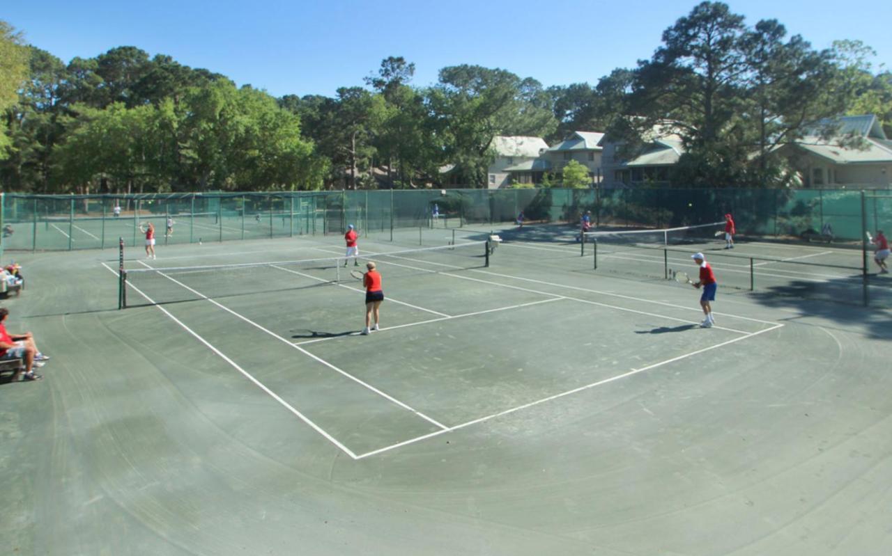 Beachside Tennis Condos Hilton Head Island Eksteriør billede